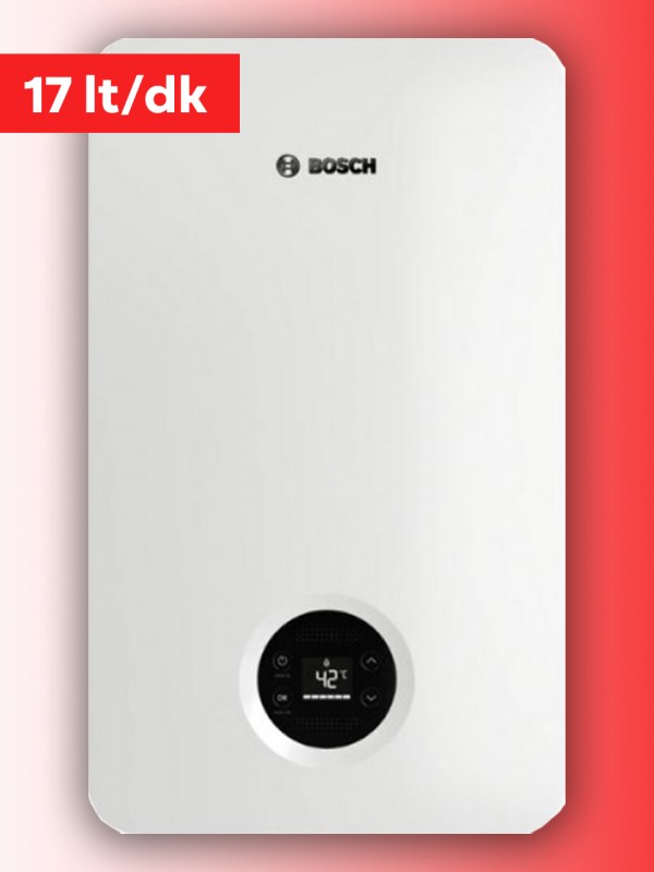 Bosch Therm 6600 S 17Lt/Dk Hermetik Şofben